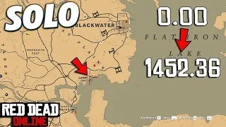 EASY *SOLO* MONEY/XP GLITCH IN RED DEAD ONLINE! (RED DEAD REDEMPTION 2)