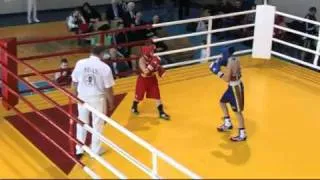 E. Storpirštis vs. M. Žmuidina. 38 kg. 2011 year Zigmas Katilius international boxing tournament.