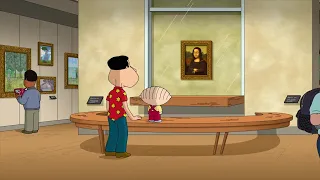 Family Guy - Mona Lisa's eyes follow you wherever you go