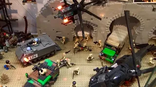 Lego Black Hawk Down - Battle of Mogadishu Lego stop motion Movie HD