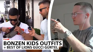 Justin reagiert auf "Bonzen Kids 13.0 🔥 + Gucci Gürtel Exclusive" | Live - Reaktion