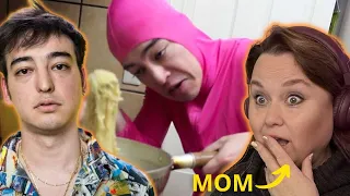 ''This CAN'T Be Joji...'' Mom Reaction To Pink Guy - Fried Noodles