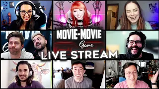 The MOVIE MOVIE GAME Live Stream! (Trisha Hershberger, Saige Ryan, Sarah Whittle & The Tin Can Bros)