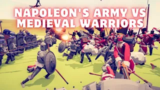 BATTLE OF THE AGES: NAPOLEON'S ARMY VS. MEDIEVAL WARRIORS - Totally accurate battle simulator | TABS