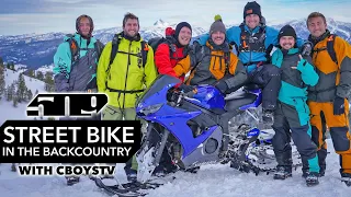 Street Bike in The Backcountry?  R6 Recovery FT CboysTV