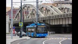 Возращение троллейбуса в Москву! Маршрут Т | 11.11.2023