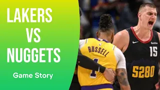 Nuggets Come Back From Down 20 to Stun Lakers in Game 2