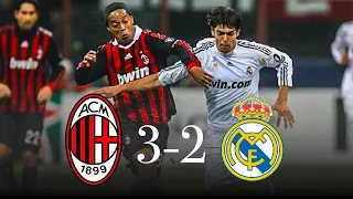 Real madrid Vs Ac milan ||2-3|| 2009/10 ucl