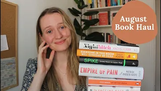 August Book Haul: Science non-fiction and a few new fiction picks