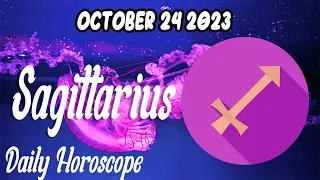 ♐️SAGITTARIUS🤑ENTER AND FIND OUT IF YOU WILL BE A MILLIONAIRE🤑🪐DAILY HOROSCOPE OCTOBER 24 2023🪐