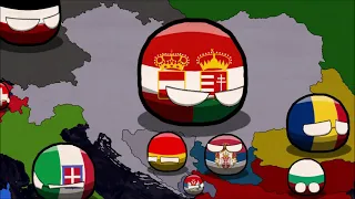 History of Austria (1900-2021) Countryballs