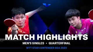 Lin Shidong vs Lin Yun-Ju | MS QF | WTT Star Contender Goa 2023