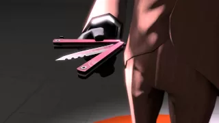 Spy Does A Balisong Trick- The Hellish