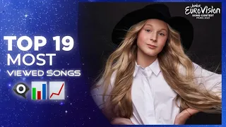 Junior Eurovision 2021 | Most Viewed Songs - Top 19 📊