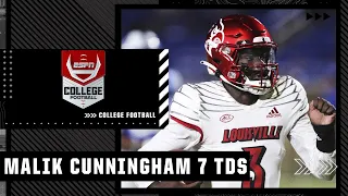 Malik Cunningham’s 7 TOTAL TDs lead Louisville to win vs. Duke 👀 | ESPN College Football