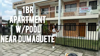 1 BR APARTMENT W/POOL NEAR DUMAGUETE #retirement #expat #philippines  #travel #vlog