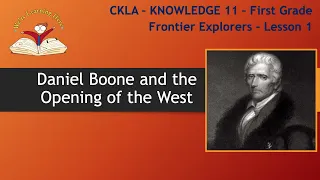 Knowledge 11 Ls 1 Daniel Boone