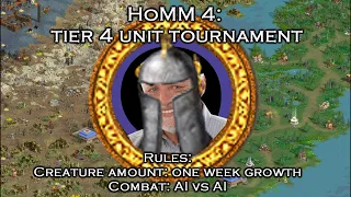 4 tier unit tournament: whos the strongest? (part 5)/ Heroes of Might and Magic 4 creature test