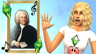 Johann Sebastian Bach in The Sims