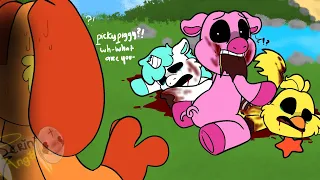 Pickypiggy's Eating Everyone ?! - Smiling Critters Cartoon 🌈 // Poppy Playtime Chapter 3