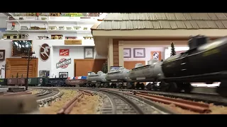 MTH New York Central L3C Mohawk Pulling 53 Cars