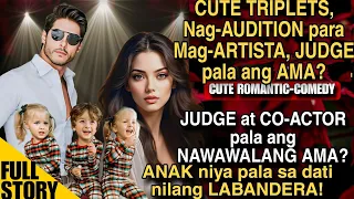 TRIPLETS, NAG-AUDITION PARA SA PELIKULA.. JUDGE AT CO-ACTOR PALA ANG NAWAWALANG AMA?