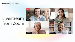 How to Live Stream Zoom Meetings