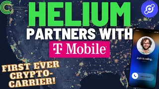WORLD'S FIRST CRYPTO POWERED CELLULAR PLAN! Helium & T-Mobile 5G Partnership! Helium Mobile! $HNT