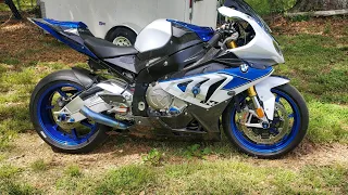 BMW Hp4 Straight piped