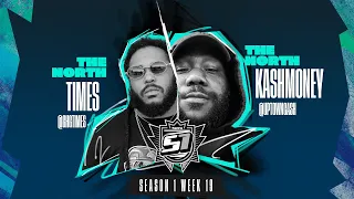 KOTD - Rap Battle - Times vs KashMoney | S1W19