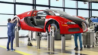 Tour of Super Advanced Bugatti Factory Building Powerful Supercars by Hand