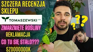 Tomaszewski - SKLEP INTERNETOWY/ Szczera recenzja