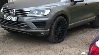 Volkswagen TOUAREG 3.0D - Stage2 📈до 335лс/650Нм, убрали EGR, downpipe, сделали выхлопную систему