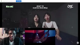 S1 EP 3  Reacting  To Korean Girls React To 'Cardi B & Nicki Minaj' At The Same Time