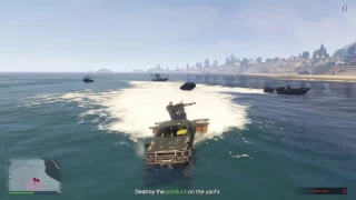 GTA Online -  Special Vehicle Work Mission : Coast Guard Duty Technical Aqua