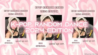 K-POP random dance 2024 [Sped Up version]