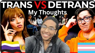 Detrasitioners vs transgender : should minors transition? | nonbinary transsexual reacts