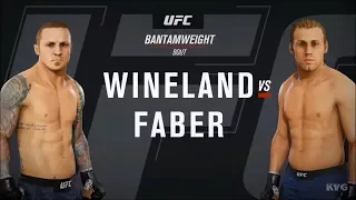 EA Sports UFC 3 - Eddie Wineland vs Urijah Faber - Gameplay (HD) [1080p60FPS]