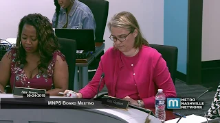 09/24/19 MNPS Board Meeting