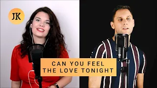 Elton John (The Lion King) - Can you feel the love tonight (cover - JAN KLIKA a KRISTÝNA KRČMOVÁ)