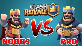 NOOB VS PRO | Clash Royale