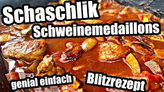 Schaschlik Filet / Schweinemedaillon Topf | The BBQ BEAR