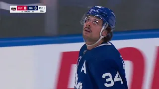 AUSTON MATTHEWS SCORES HIS 60TH GOAL OF THE SEASON. April 26th, 2022