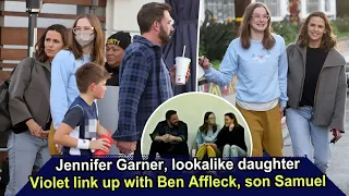 Jennifer Garner, lookalike daughter Violet links up with Ben Affleck's son Samuel, SUNews