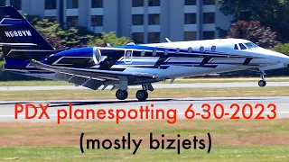 PDX planespotting 6-30-2023