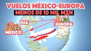 Vuelos baratos a Europa desde México y EUA (cualquier temporada)