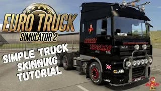 Euro Truck Simulator Skinning Tutorial - A Simple Guide - ETS2