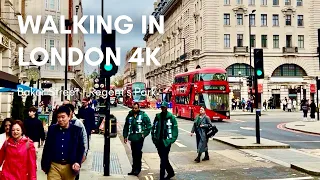 Walking in gloomy London | Baker Street - Regent’s Park | May 2024
