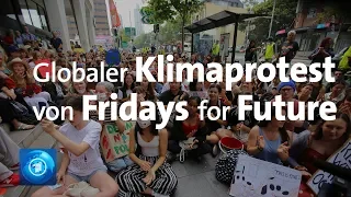 Erneut weltweite Klimaproteste von Fridays for Future