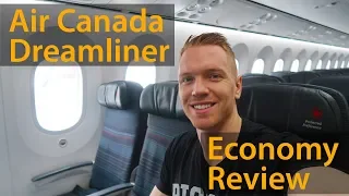 AIR CANADA DREAMLINER ECONOMY CLASS - FLIGHT REVIEW (787-9)